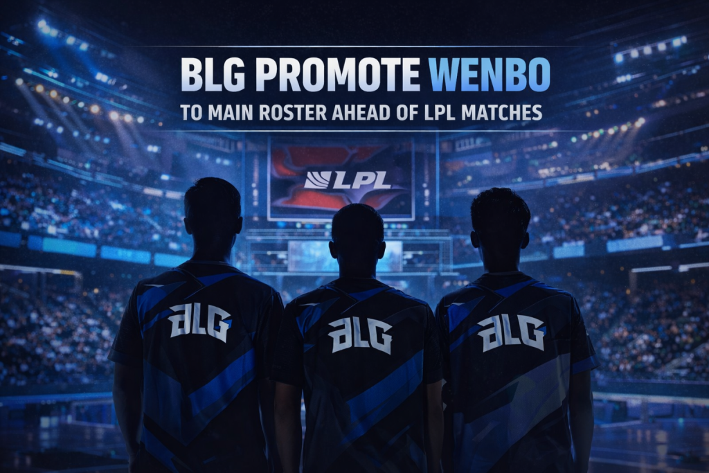 BLG Promote Wenbo to Main Roster Ahead of LPL Matches